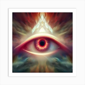 All Seeing Eye Art Print