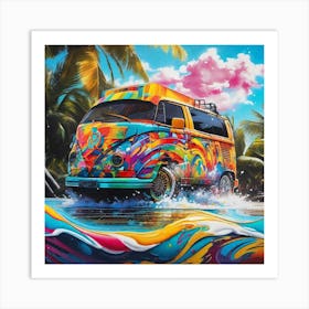 Vw Bus Art Print