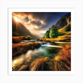 Switzerland 6 Art Print