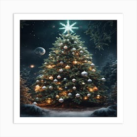 Christmas Tree 1 Art Print