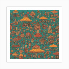 Hawaiian Village Art Print