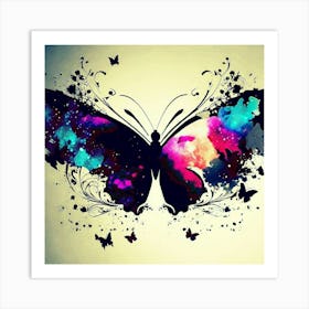 Butterfly Painting 2 Art Print