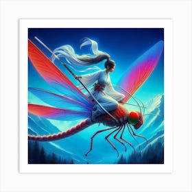 Dragonfly 3 Art Print