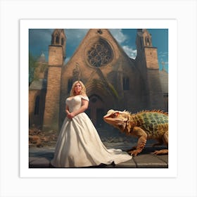Wedding Dragon Art Print