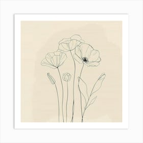 Poppies 94 Art Print