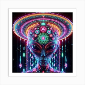 Alien Art 1 Art Print