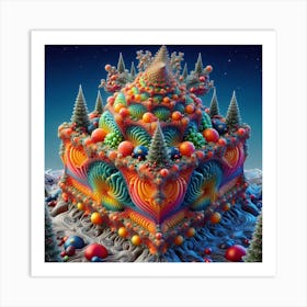 Fractal Art 6 Art Print