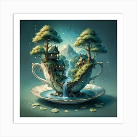 Teacup Art Print