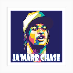 Ja Marr Chase Wpap Art Print