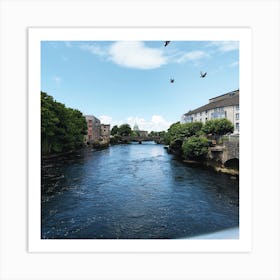 River Stour, Galway Art Print