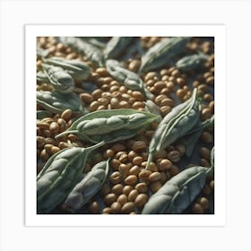 Soy Beans Art Print