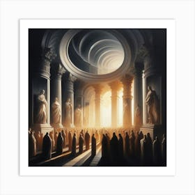 Temple Of The Sun 1 Art Print