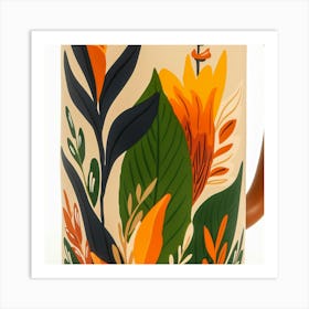 Tropical Mug Art Print