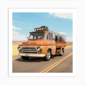 Chevrolet Truck Art Print