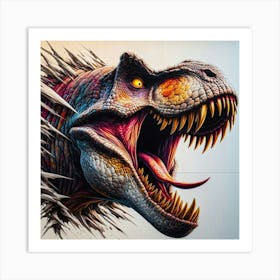 T-Rex 1 Art Print