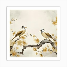 Chinese Birds Art Print