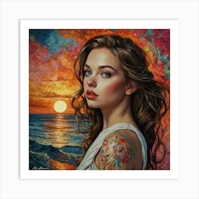 Sunset 1 Art Print