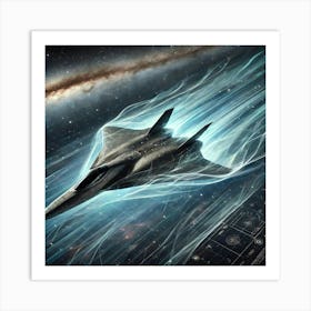 Aurora Phantom Cloaking Technology Art Print