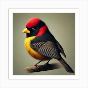 Red-Winged Blackbird 2 Art Print