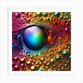 Rainbow Eye 2 Art Print