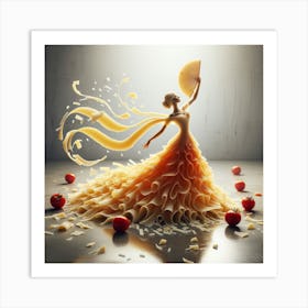 Cheese Dancer Art Print