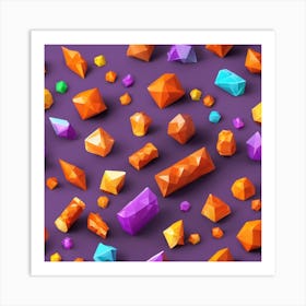 Polygons Art Print