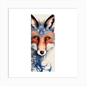 Fox Painting Art Print