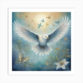 Silent Wings A Bird S Journey Art Print 6 Art Print