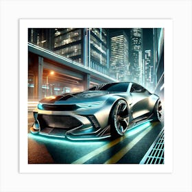 Muscle Car 1 Art Print