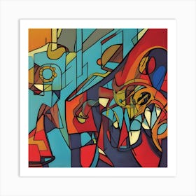 Abstract Painting Art Print