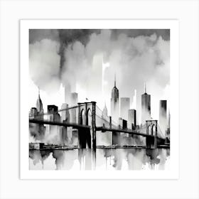 Brooklyn Bridge 1 Art Print