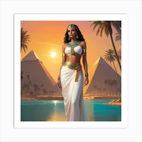 Egyptian Woman Art Print