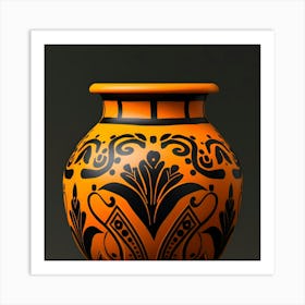 Greek Vase Art Print