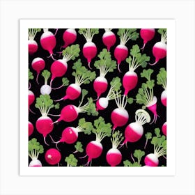 Radishes 12 Art Print