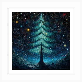 Like Christmas Tree 3 Art Print