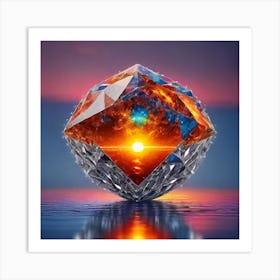 Diamond In The Sky Art Print