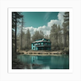 House In The Woods 3 Art Print