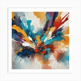 Abstract Nice Artwork Painting Art Print 2 Art Print