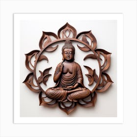 Buddha 60 Art Print