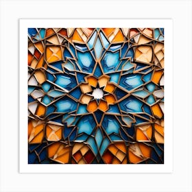 Mosaic Art 2 Art Print