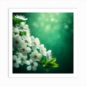 Blossoming Cherry Blossoms Art Print