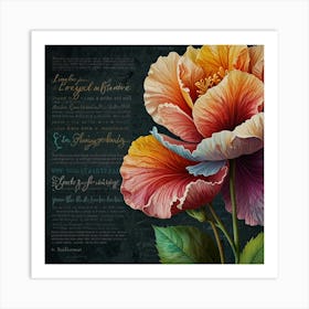 Hibiscus 3 Art Print