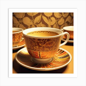 Tea Art 409 Art Print