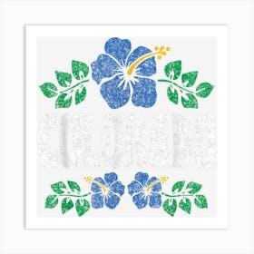 Colorado Flowers Distressed Color Print Poster