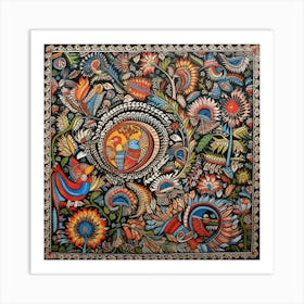 Traditional Russian Folk Art Art Print