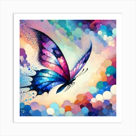 Butterfly Painting Art Print