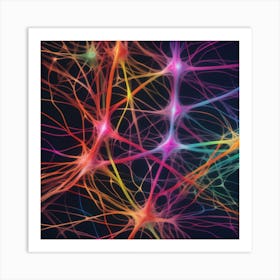 Neural Network 18 Art Print