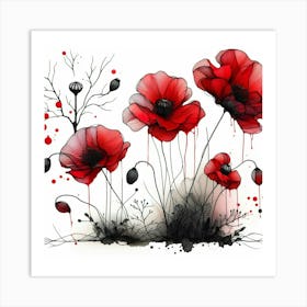 Poppies Art Print