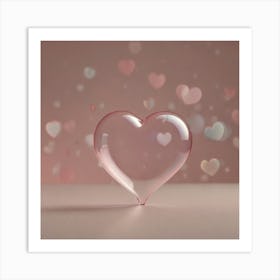 Heart Stock Videos & Royalty-Free Footage 5 Art Print