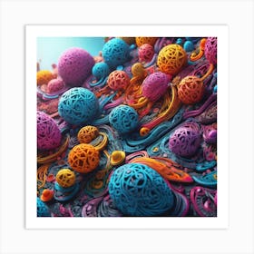 3d Art 1 Art Print